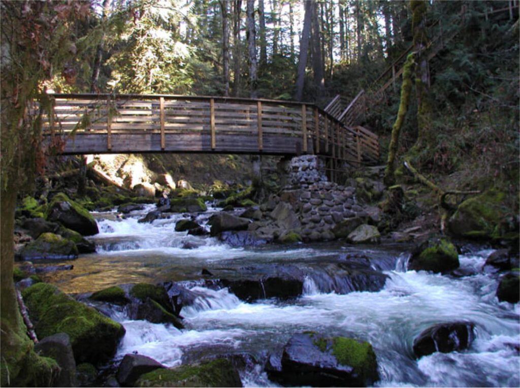 stocking creek park bridge