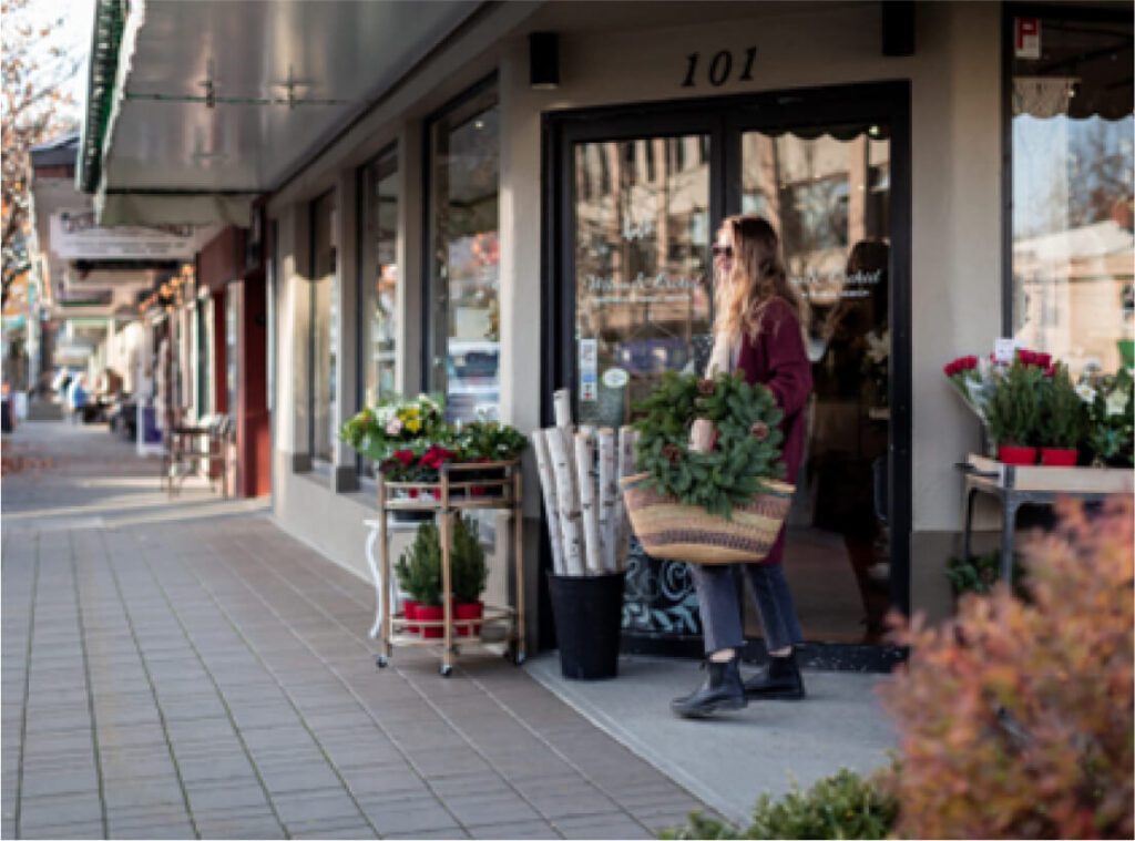 Shopping in Duncan BC Canada